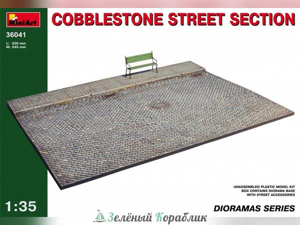 MNA36041 Наборы для диорам cobblestone street section