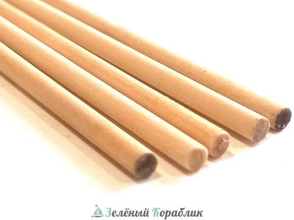 MK24014 Круглая заготовка 4.0х500 мм Рамин, 5 шт.