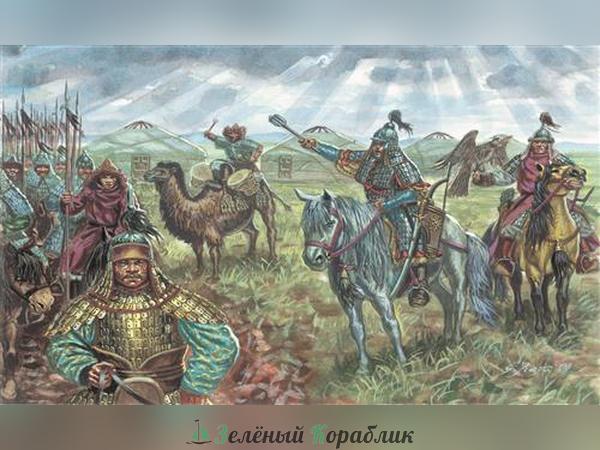 6124IT Монгольская кавалерия Чингисхана. 13 в. Mongol Cavalry