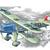 ICM-72193 Сборная модель ICM 1/72 Германский истребитель-биплан Хейнкель He-51 A-1