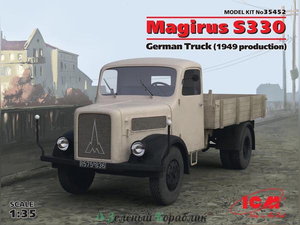 ICM-35452 Германский грузовой автомобиль Magirus S330 (производства 1949 г.)