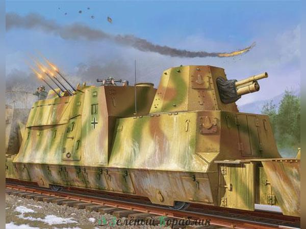 TR01511 Артиллерийский и зенитный броневагон