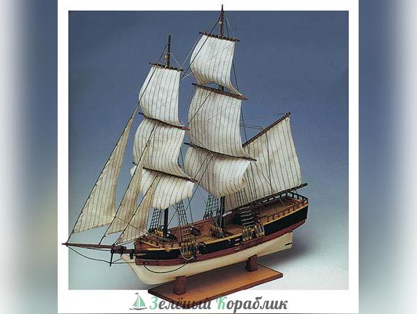 CON80616 Union (Юнион 6-пушечный бриг XVIII века) + инструменты