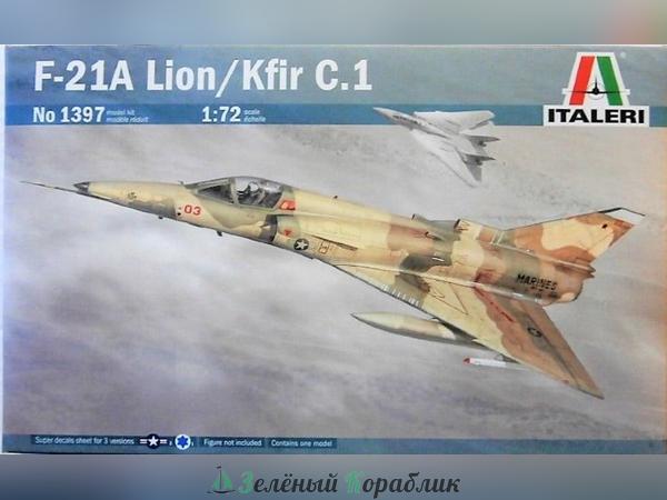 1397IT Самолёт F-21A Lion/Kfir C.1