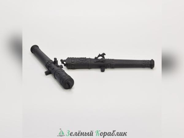 DV227 36-фунтовая пушка (Швеция, XVII век) (масштаб 1:72), 2 шт.