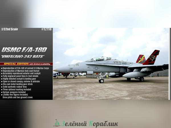 AC12118 Американский самолёт USMC F/A-18D "VMFA(AW)-242" LE