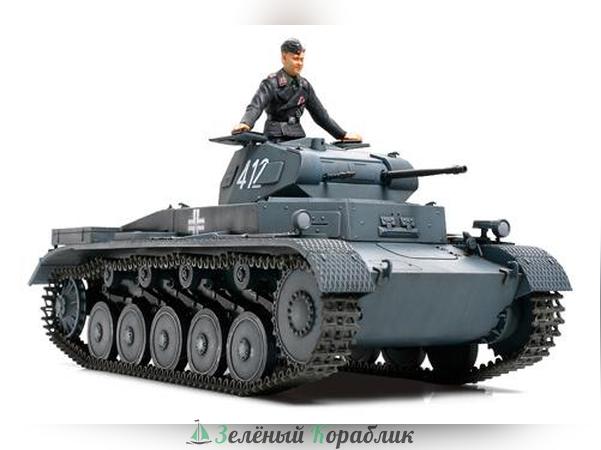 35292 Танк Pz.Kpfw II  Ausf А/B/C с одной фигурой, наборные траки, доп.броневые листы, фототравление, четыре варианта декалей