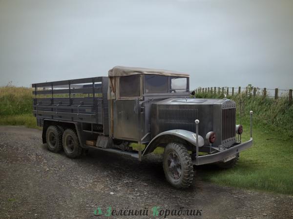 ICM-35461 Krupp LH163, немецкий грузовой автомобиль, 2МВ