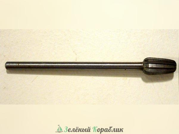 DOE17061 Фреза скругленной конической формы диаметром 5,0 мм и длиной рабочей поверхности 9мм
