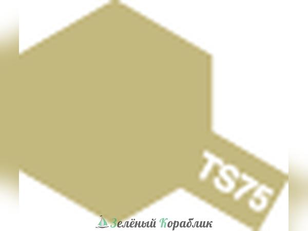 85075 Tamiya Краска аэрозольная TS-75 Champagne Gold ( (Шампанское золото)  в баллончике, 100 мл
