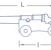 RB085-322 Пушка на cтанке (латунь/дерево), (L-32мм,I-20мм), 1 шт.