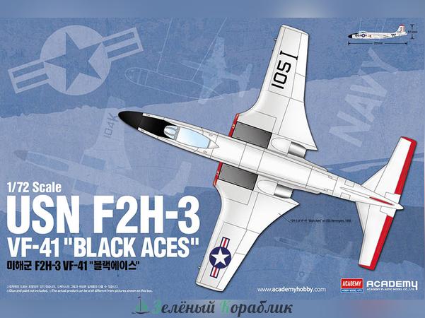 AC12548 Самолет USN F2H-3 VF-41 "Black Aces"