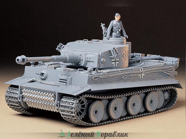 35216 Tamiya  Немецкий танк Тiger I (ранняя версия) + 1 фигурка