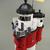 MK015 Сборная картонная модель Shipyard маяк Roter Sand Lighthouse (№46), 1/87