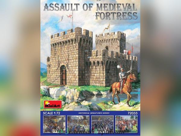 MNA72033 Наборы для диорам  assault of medieval fortress