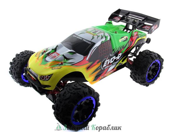 RH8066 Р/У трагги Remo Hobby EVO-R Brushless 4WD 2.4G 1/8 RTR + Li-Po и З/У + тюнинг