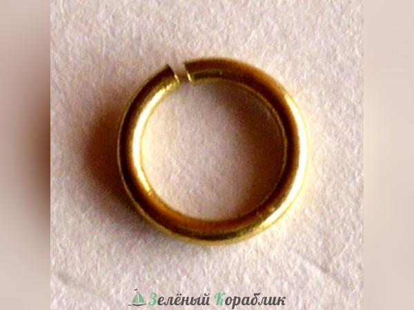 AL8621 Кольцо, латунь (диаметр 7 мм), 25 шт.