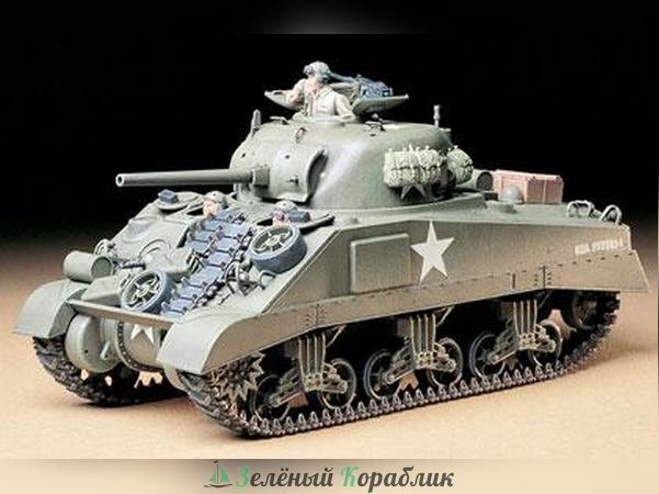35190 Американский средний танк М4 Sherman (ранняя версия) 1942г. с 3 фигурами танкистов