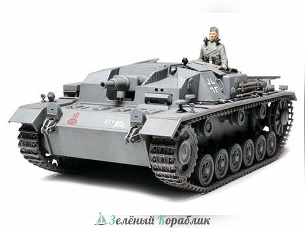 35281 Sturmgeschutz III Ausf. B с внутр.интерьером, металлич.стволом, решетками фототравления, 1 фигура