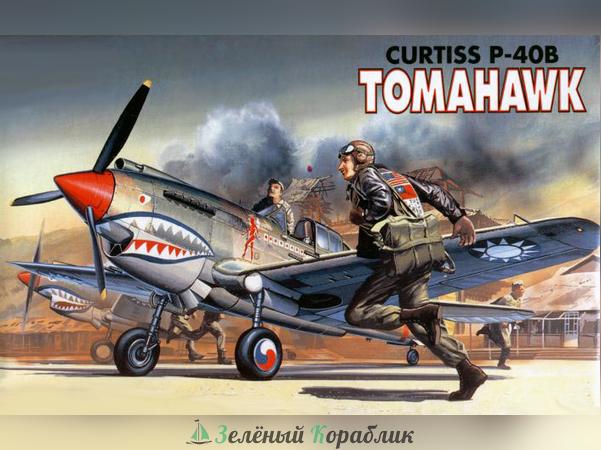 AC12456 Самолет CURTISS P-40B TOMAHAWK