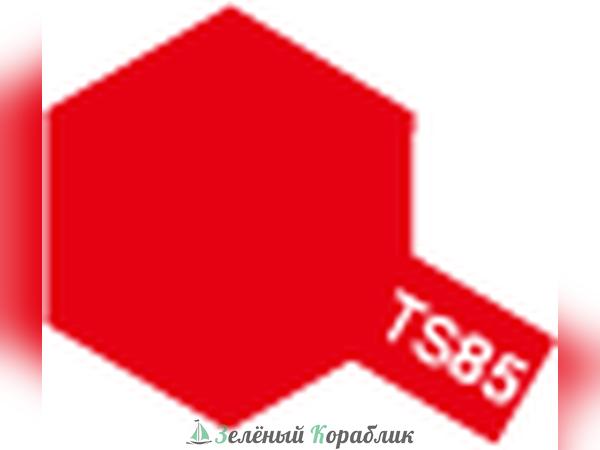 85085 Tamiya  Краска-спрей TS-85 Bright Mica Red (Светло-слюдовый красный), 100 мл