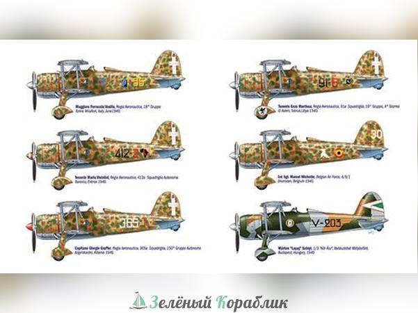 2702IT Самолет CR.42 Falco ''Aces''