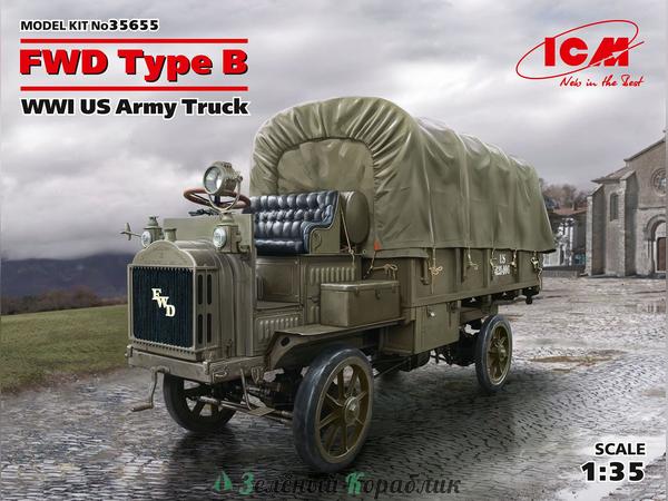 ICM-35655 Грузовик армии США IМВ FWD Type B