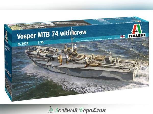5624IT Корабль Vosper MTB 74 with crew