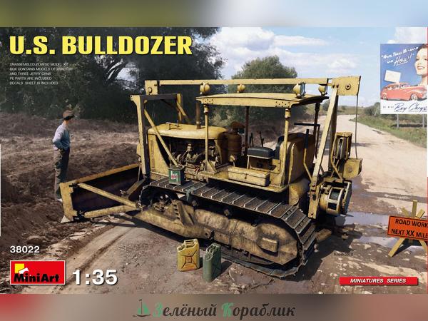 MNA38022 Трактор  u.s. Bulldozer