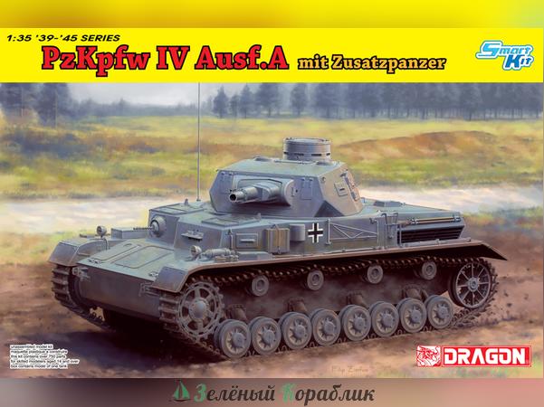 6816D Танк  Pz.Kpfw.IV Ausf.A mit Zusatzpanzer