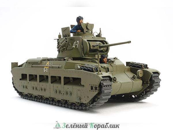 35355 Танк Matilda MK III/IV в Красноармейском варианте  в комплекте 2 фигуры советских танкистов, два вида траков, 2 варианта маркировки