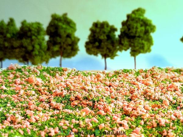 D20181 Цветочный ковер. Нежно-розовые цветы (объём 30 мл)
