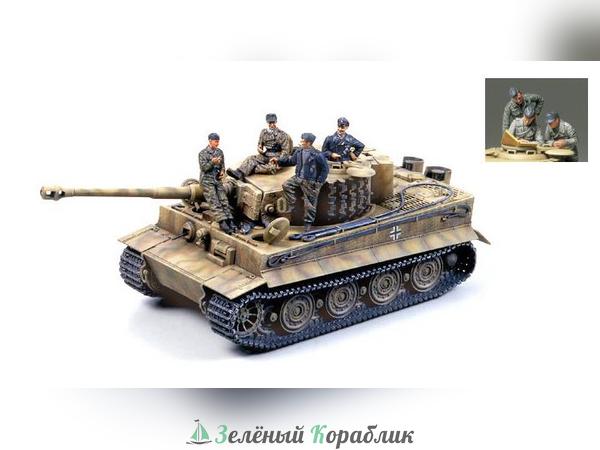 25401 1/35 Немецкий танк Tiger I Late Version, с фигурами командира и экипажа