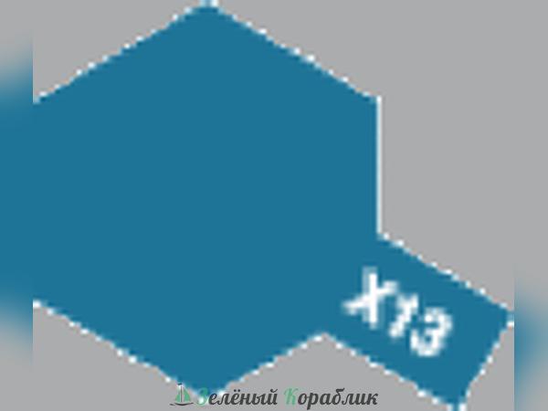 81513 Tamiya  Х-13 Metallic Blue (Синий металлик, глянцевый) краска акриловая, 10 мл