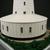 MK024 Сборная картонная модель Shipyard маяк North Reef Lighthouse (№55), 1/87