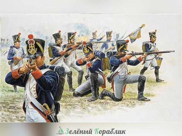 6002IT Французская линейная пехота French line infantry (1811)