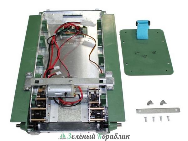 TG3909-002 Шасси металлическое для танка T34/85 с редукторами