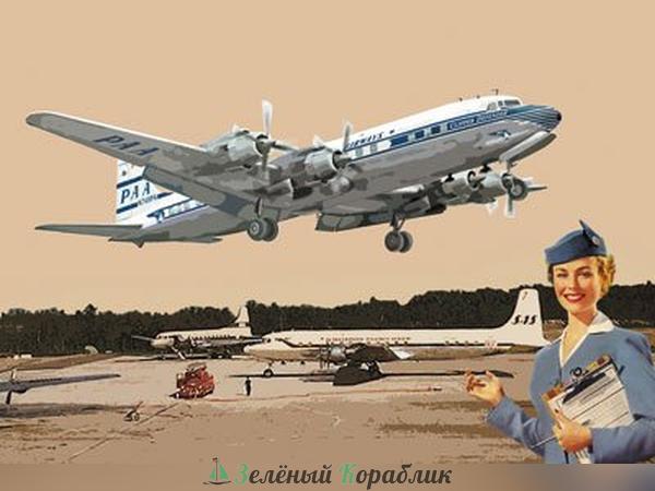 ROD301 Самолёт DC-7C Pan American World Airways (PAA)