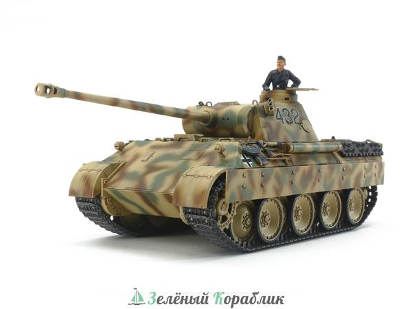 32597 Немецкий танк Panther Ausf. D с фигурой командира