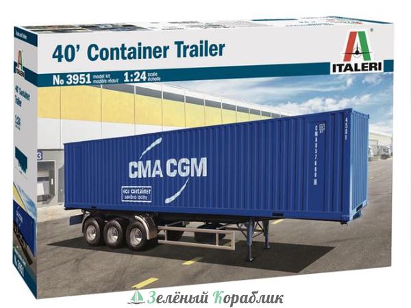 3951IT Автомобиль 40' Container Trailer