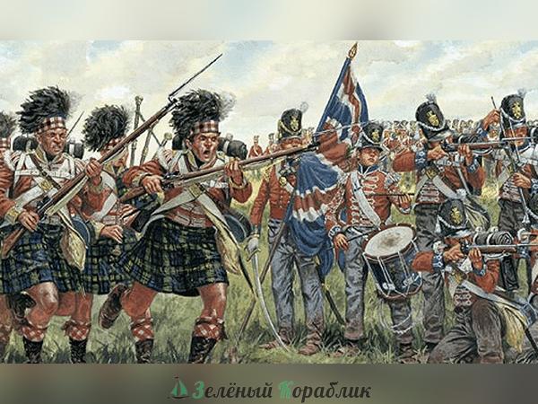 6058IT  Шотландская и английская пехота. Начало XIX в. British and Scots Infantry