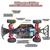 RH1025 Р/У шорт-корс Remo Hobby 9EMU Brushless 4WD 2.4G 1/8 RTR + Li-Po и З/У + тюнинг