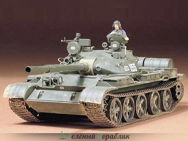 35108 Tamiya  Советский танк Т-62А + 1 фигурка