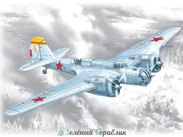 ICM-72162 Советский бомбардировщик II Мировой войны СБ 2М-100А