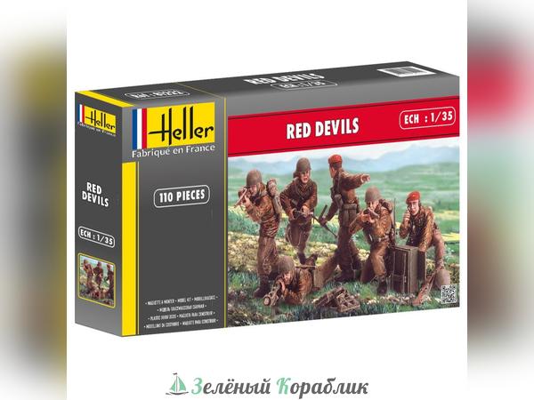 HE81222 Солдаты парашютно-десантного полка Великобритания red devils