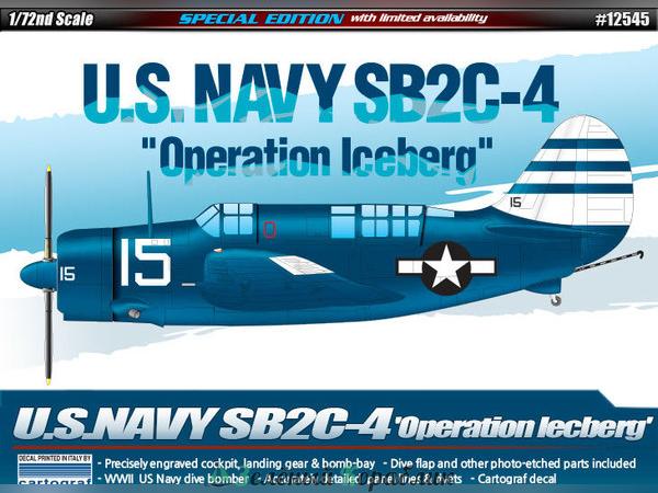 AC12545 Американский самолёт U.S.Navy SB2C-4 "Operation Iceberg"