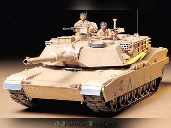 35156 Американский современный танк M1A1 Abrams с 120-мм пушкой и 2 фигурами танкистов