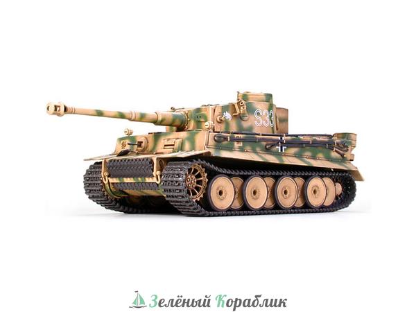 35146 Tamiya  Немецкий танк Tiger I (поздняя версия) + 1 фигурка