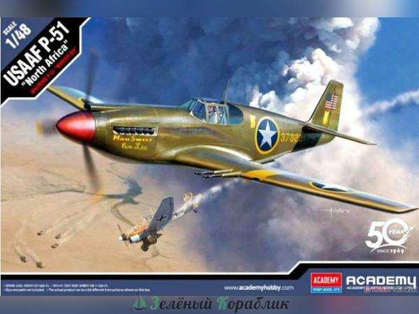 AC12338 Самолёт USAAF P-51 "North Africa"