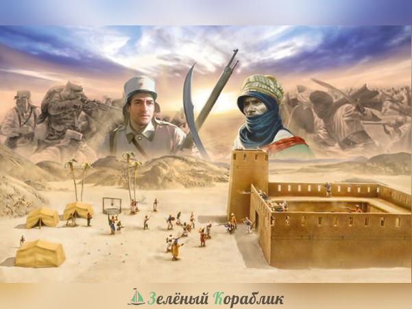 6183IT Миниатюра Beau gestE: Algerian Tuareg Revolt - Battle set